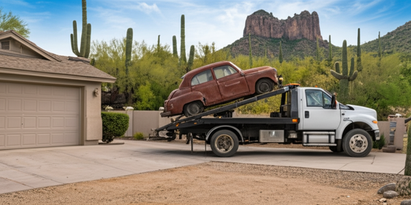 Sell junk car for cash in Arizona