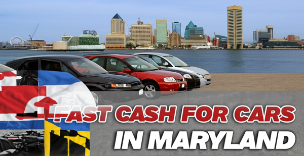 Sell junk car for cash in Maryland