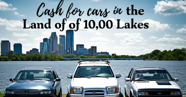 Sell junk car for cash in Minnesota