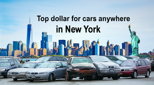 Sell junk car for cash in New York