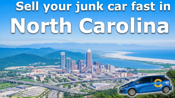 Sell junk car for cash in North Carolina